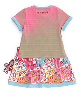 Dívčí letní šaty s krátkým rukávem Safari, vel. 116
