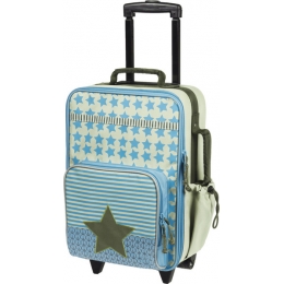 Dětský kufr na kolečkách Starlight olive - 0 ks
