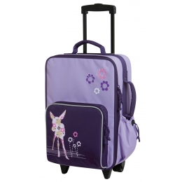 Dětský kufr na kolečkách Deer viola - 0 ks