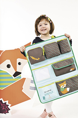 Dětský kapsář Car Wrap-to-Go Little tree fox