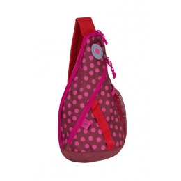 Křížový dětský batoh Mini Sling Bag Dottie Red - 0 ks