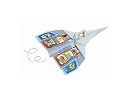 Origami - skládačka Letadla dívčí