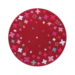 Dětský koberec Bloom Filed červená ESP-2980-04 - 1 ks