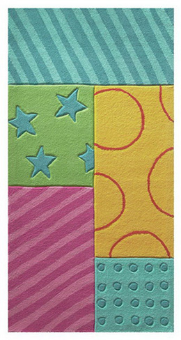 Dětský koberec Patchwork Garden 3 ESP-3815-02