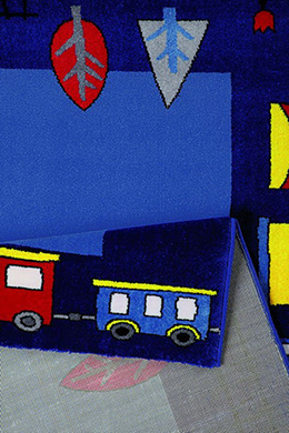Dětský koberec Funny Train 4 WH-0767-01