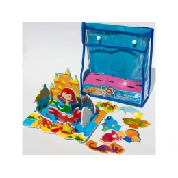 Pěnové samolepky - hračky do vany Mořská panna - 0 ks