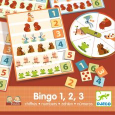 Djeco Naučná hra Eduludo Bingo 1,2,3
