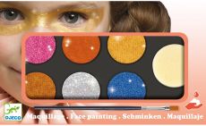 Barva na obličej - malování na obličej metalické odstíny - 0 ks