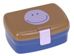 Svačinový set - krabička a láhev Little Gang Smile caramel-blue