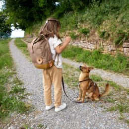 Dětský batoh Mini Rolltop Backpack Nature hazelnut