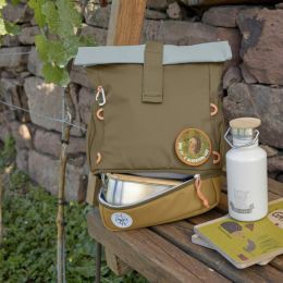 Dětský batoh Mini Rolltop Backpack Nature olive