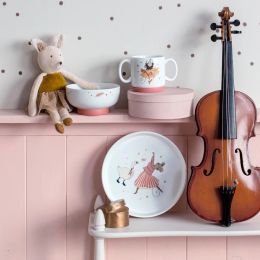 Porcelánová jídelní sada Baletka - La Petite Ecole de Danse