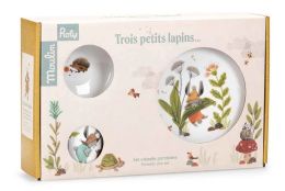 Porcelánová jídelní sada Zajíček - Trois Petit Lapins